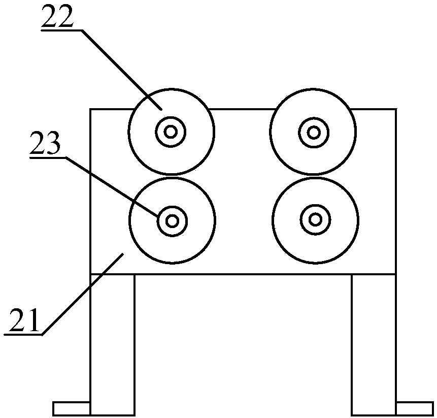 Automatic threading machine with lead pressing function and stable performance