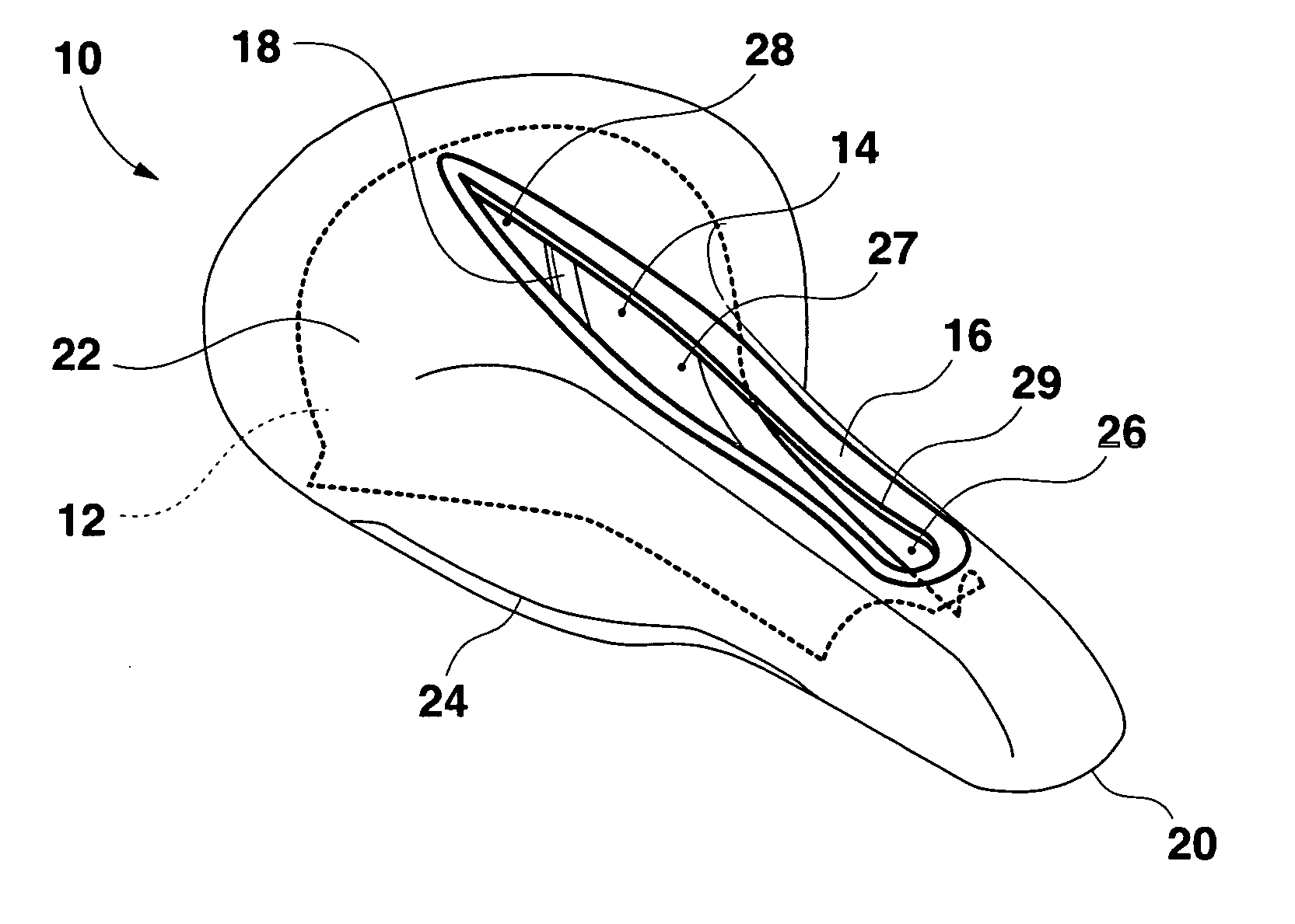 Bicycle saddle