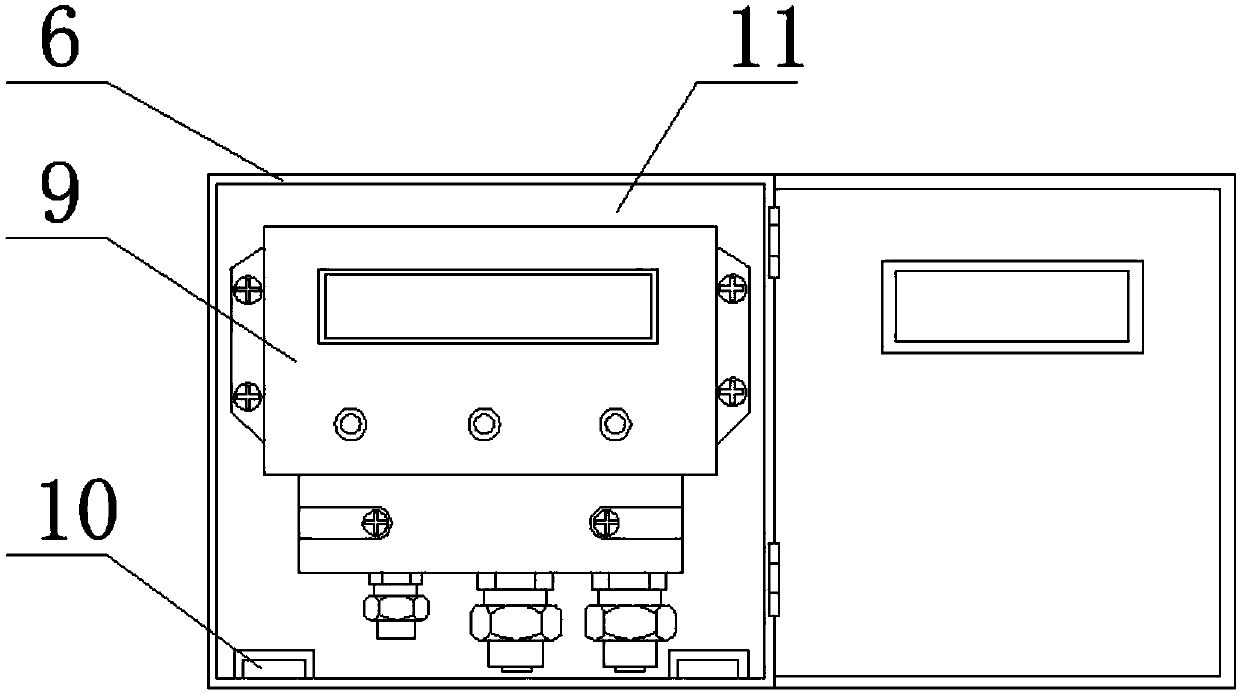 Medical waste water treatment device