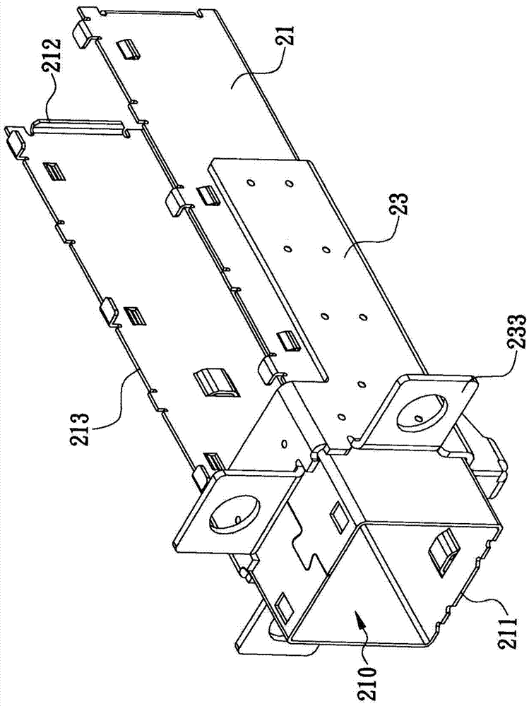 Assembly process incapable of damaging plastic component of wired connector