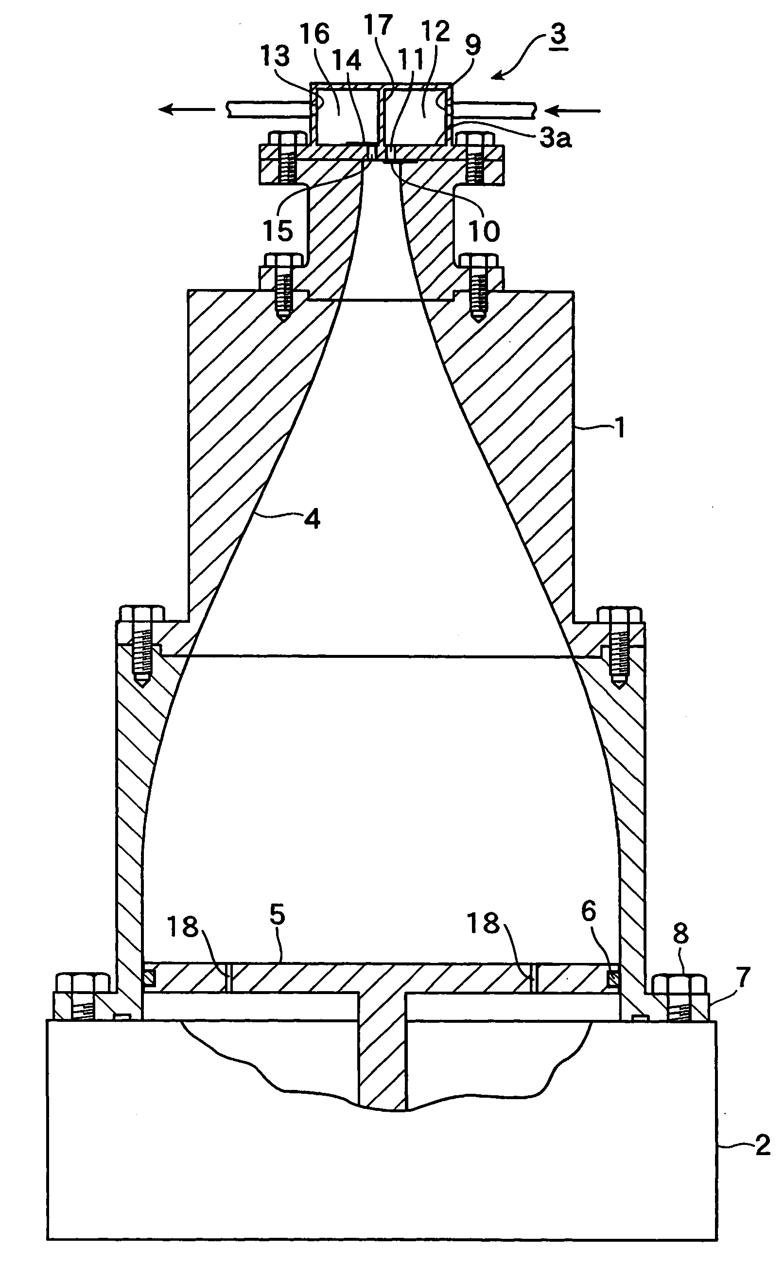 Acoustic fluid machine