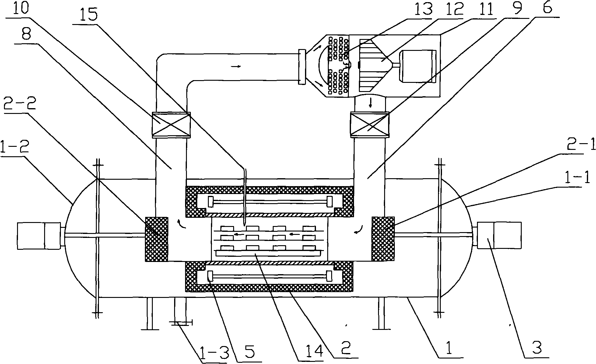 Compression sintering and quenching integrated production process for cemented carbides