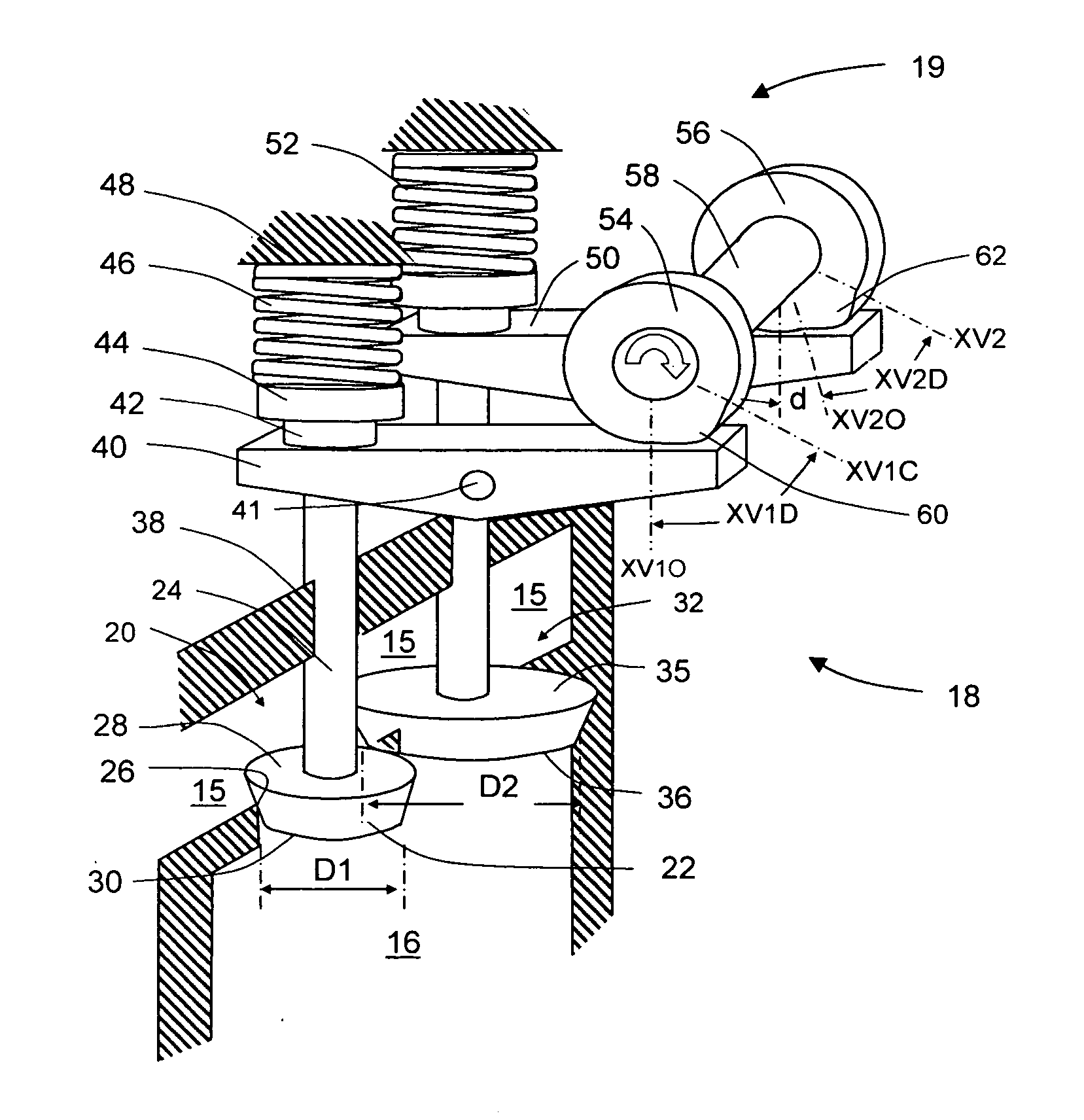 Crossover valve systems