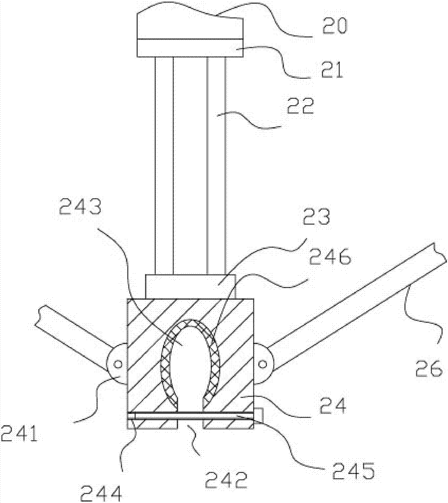 Position adjustable in-bed leg swing mechanism for medical rehabilitation