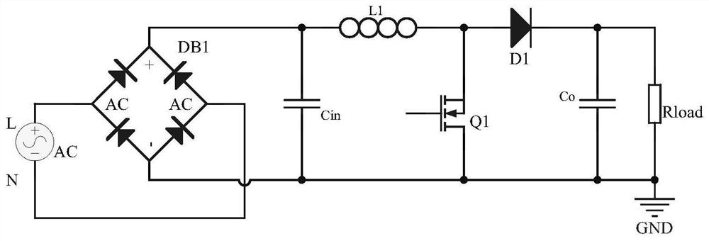 Power factor correction circuit and correction method thereof