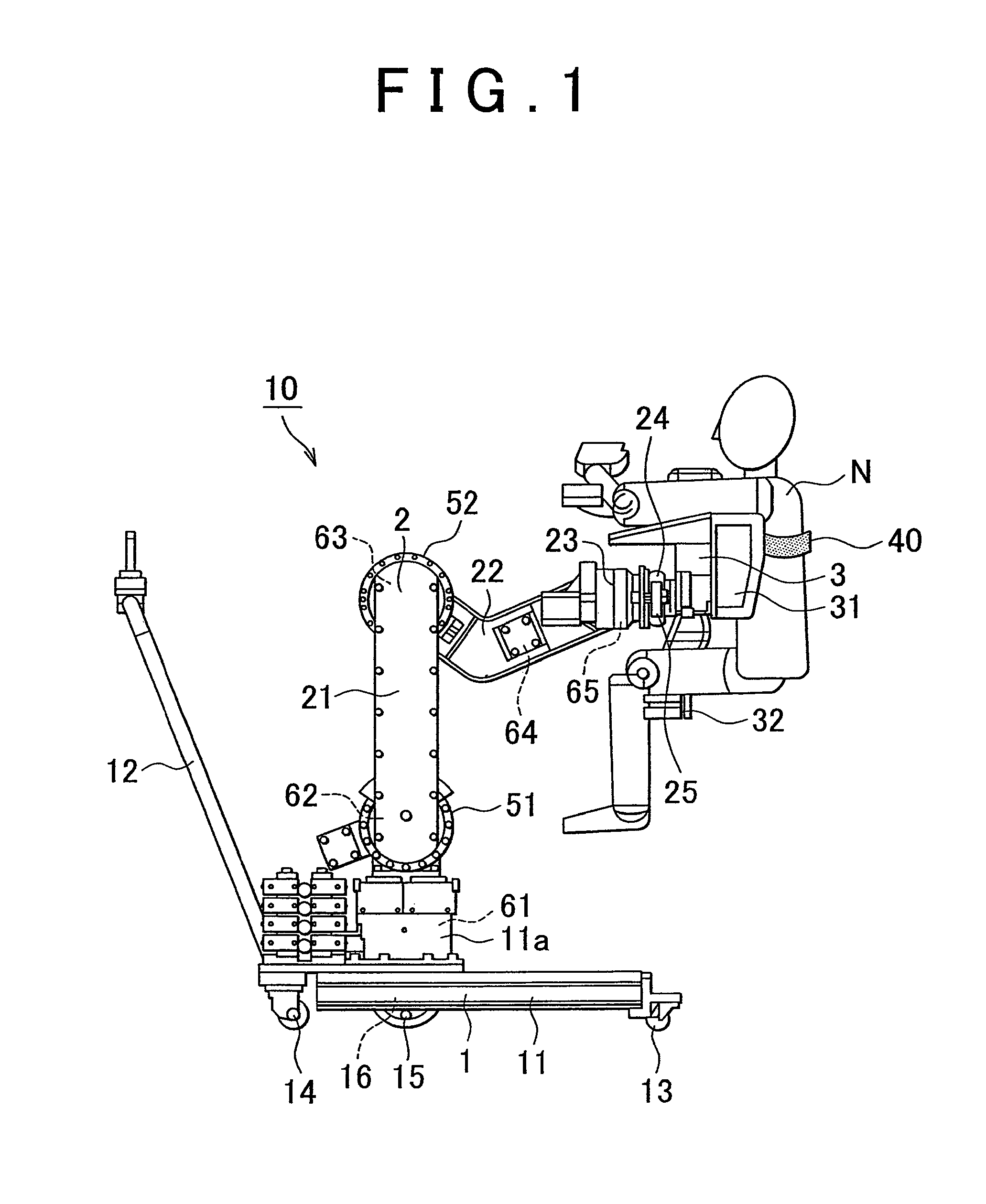 Transfer assist apparatus