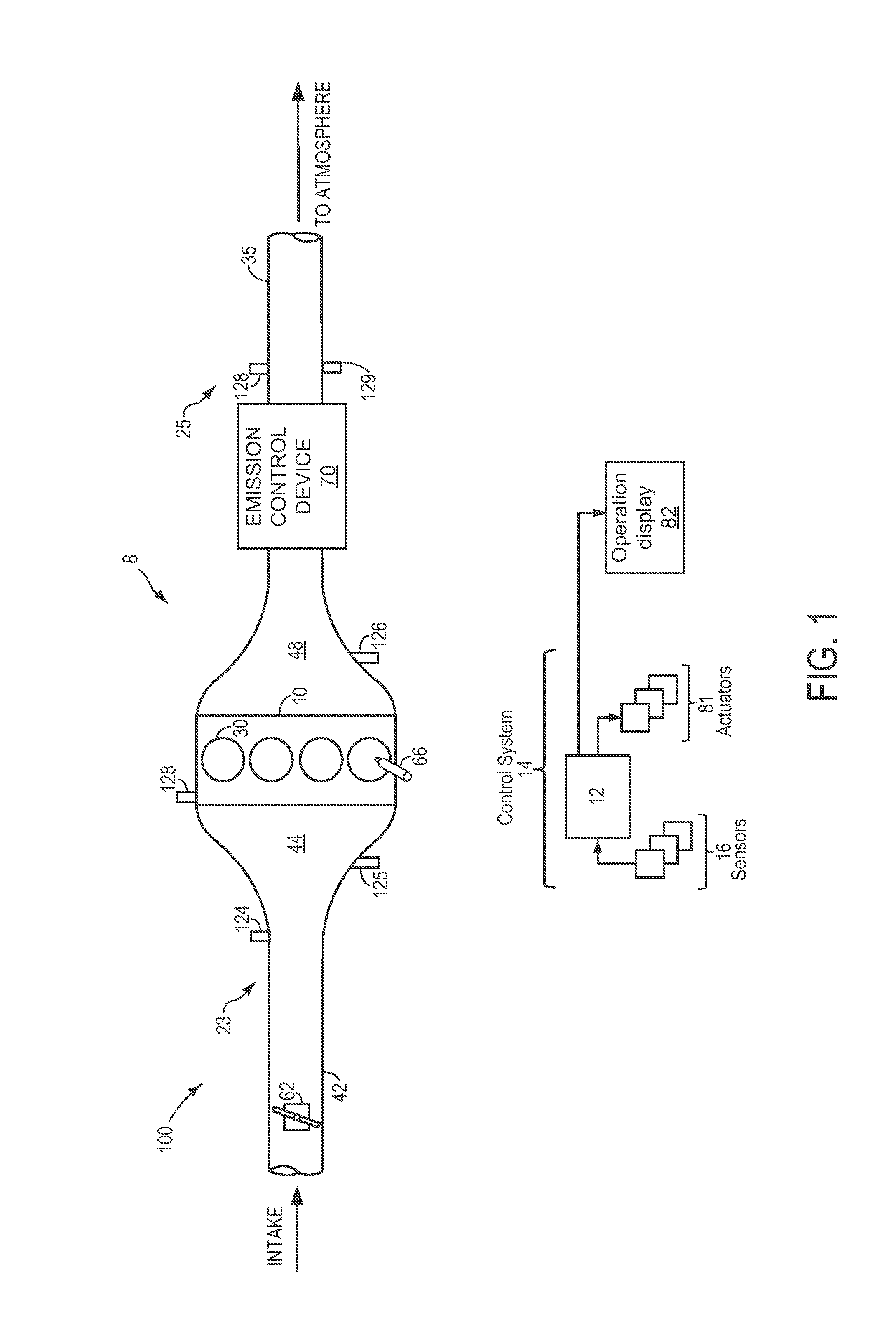 Low dimensional three way catalyst model for control and diagnostics