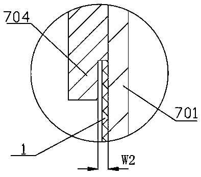 Edge covering machine equipment