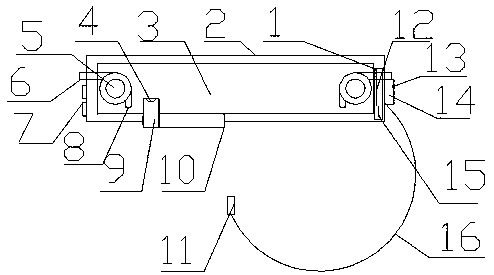 Integrated dust collection and disinfection device for vehicle interior decoration