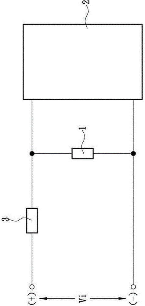 Surge discharge device with fuse and warning mechanism