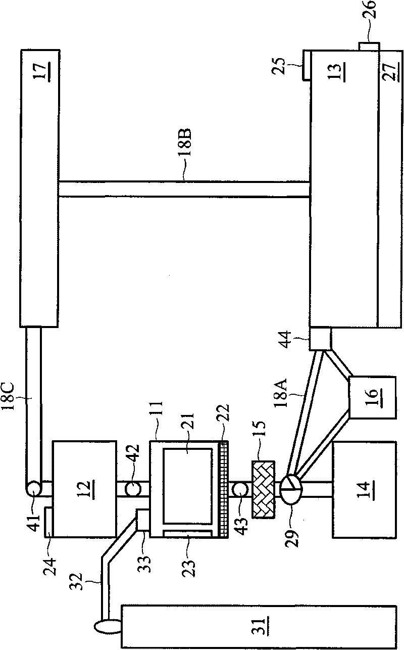 Method and device for recovering liquid crystal in waste panel