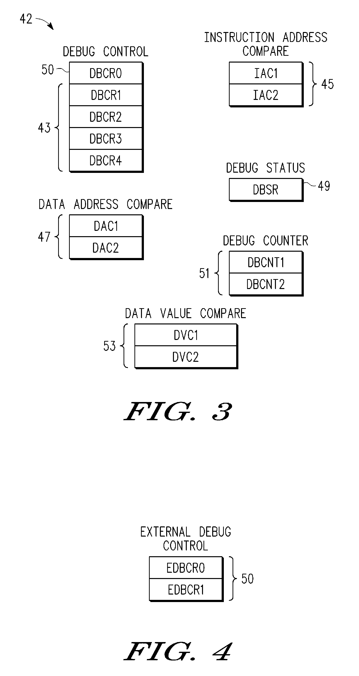 Debug instruction for use in a data processing system