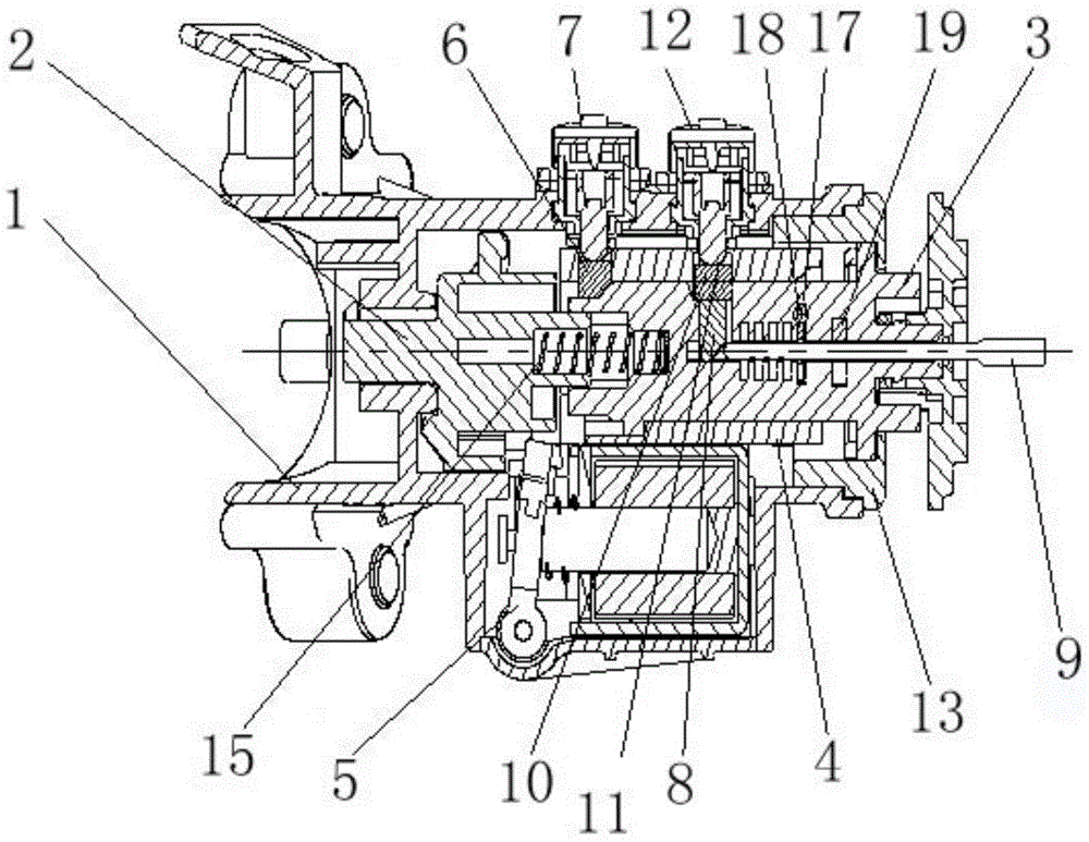 Automobile ignition switch