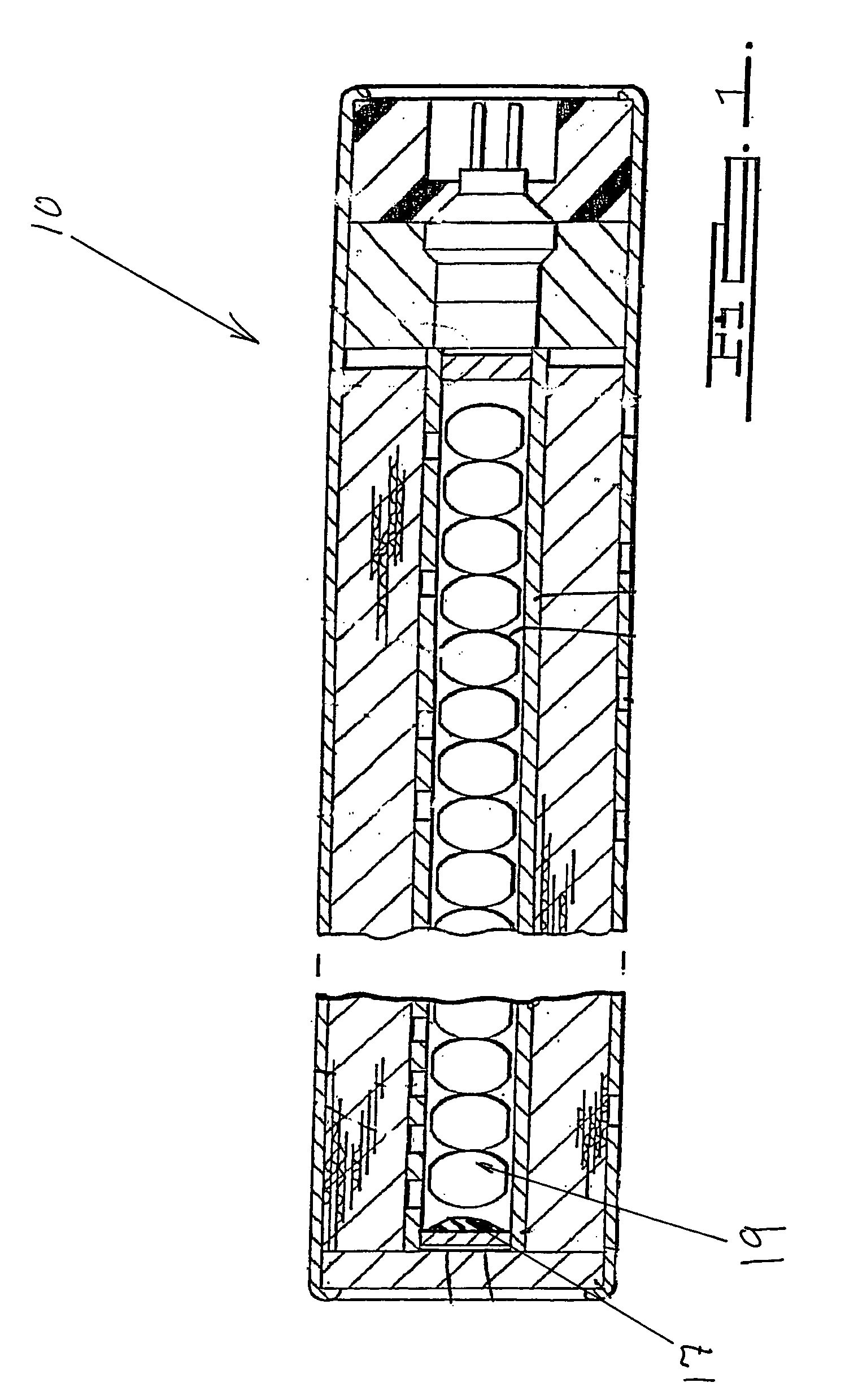 Auto-igniting pyrotechnic booster composition