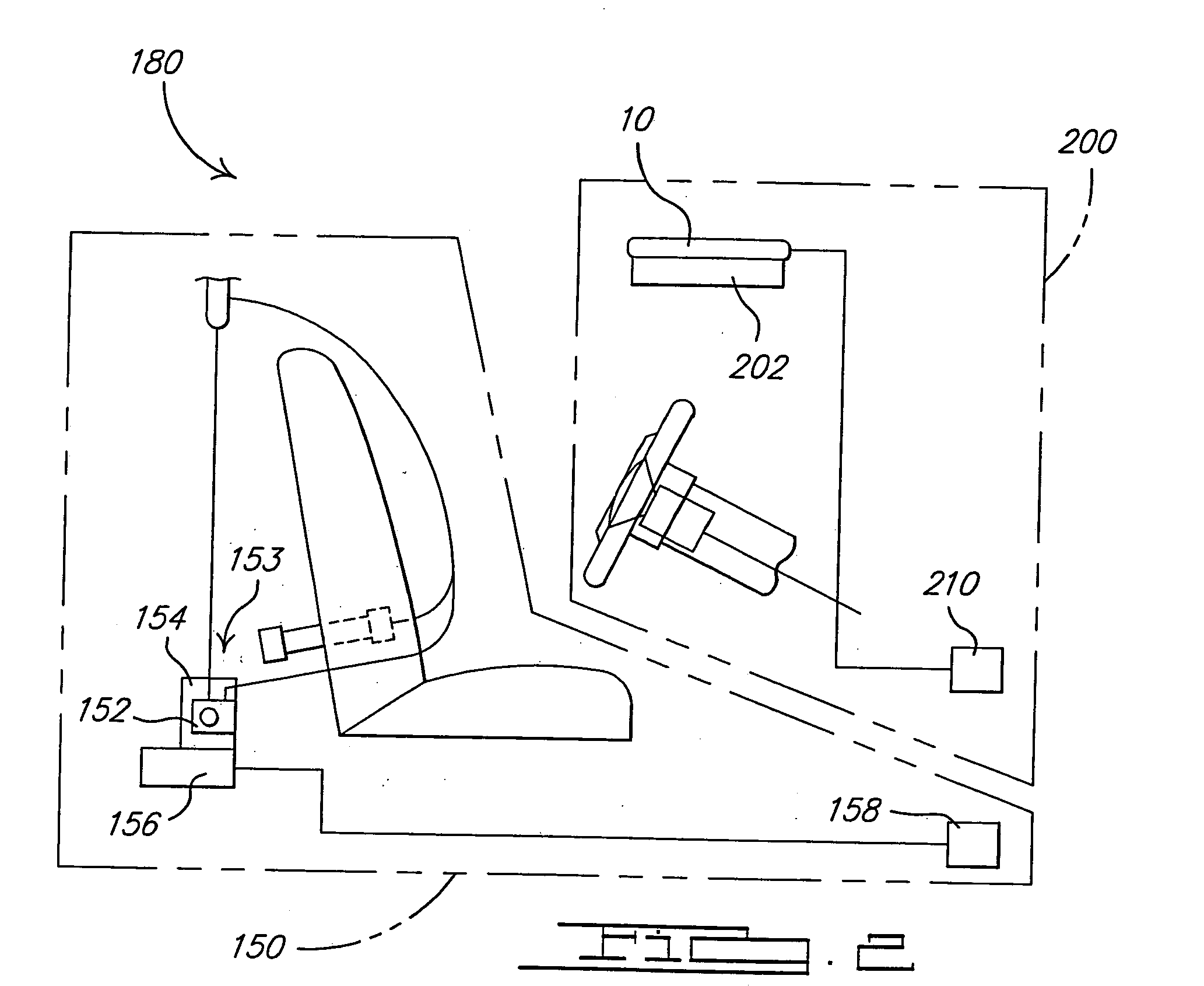 Auto-igniting pyrotechnic booster composition