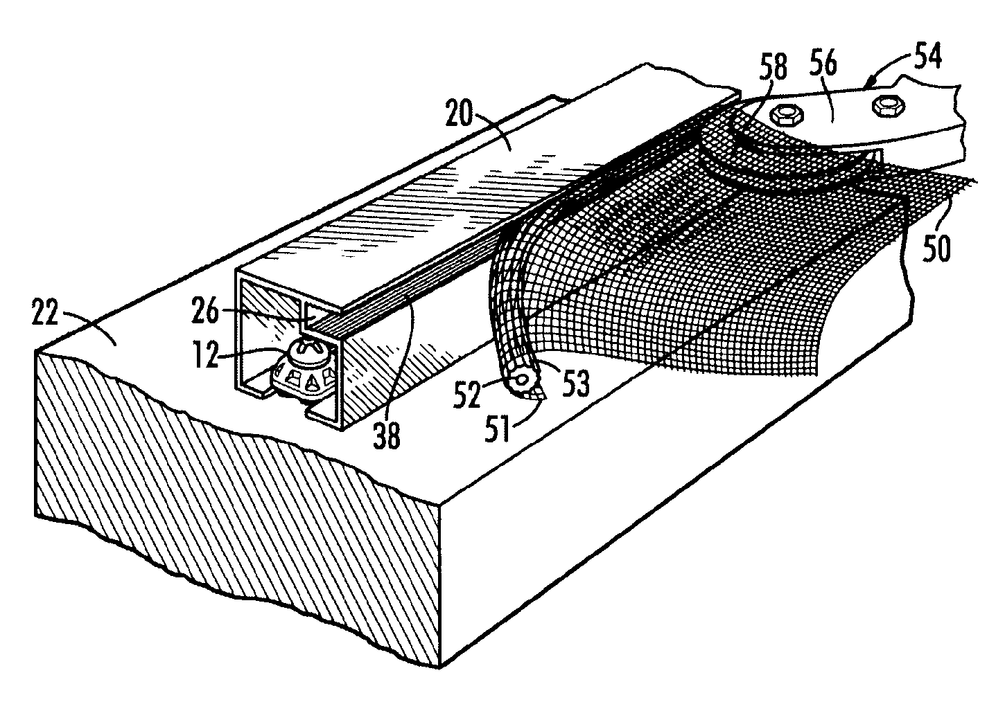 Low-profile screen framing system