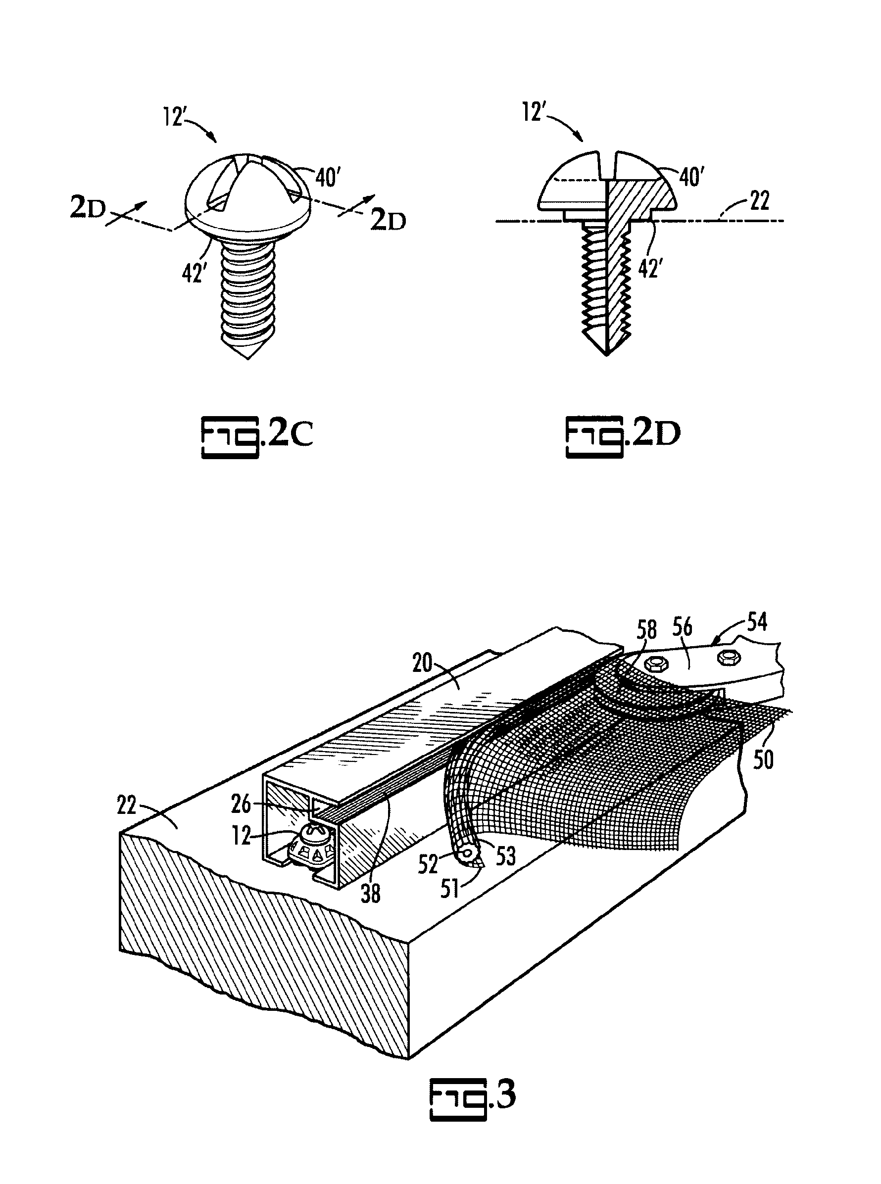 Low-profile screen framing system