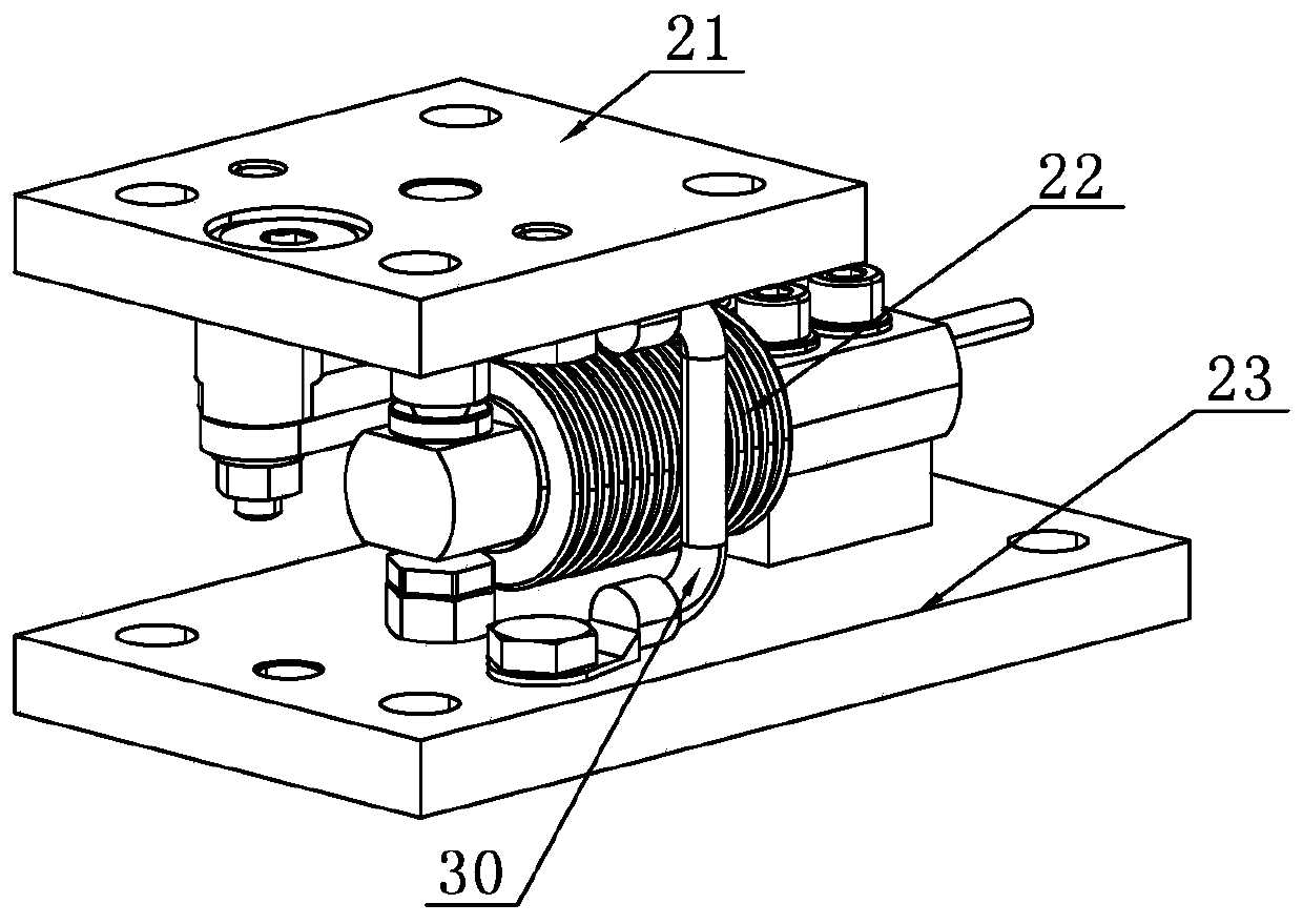 Anti-interference precise noil weighing device