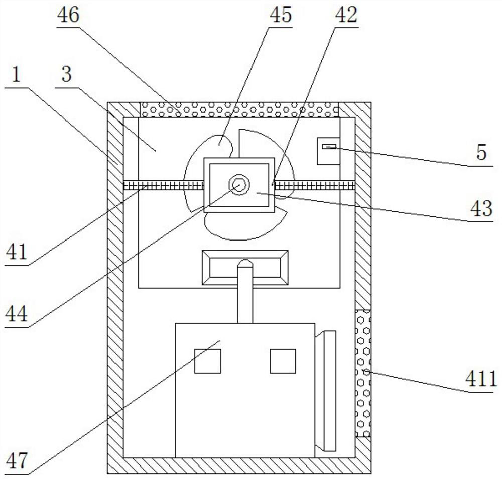 A cooling device for intelligent mechanical lathe processing