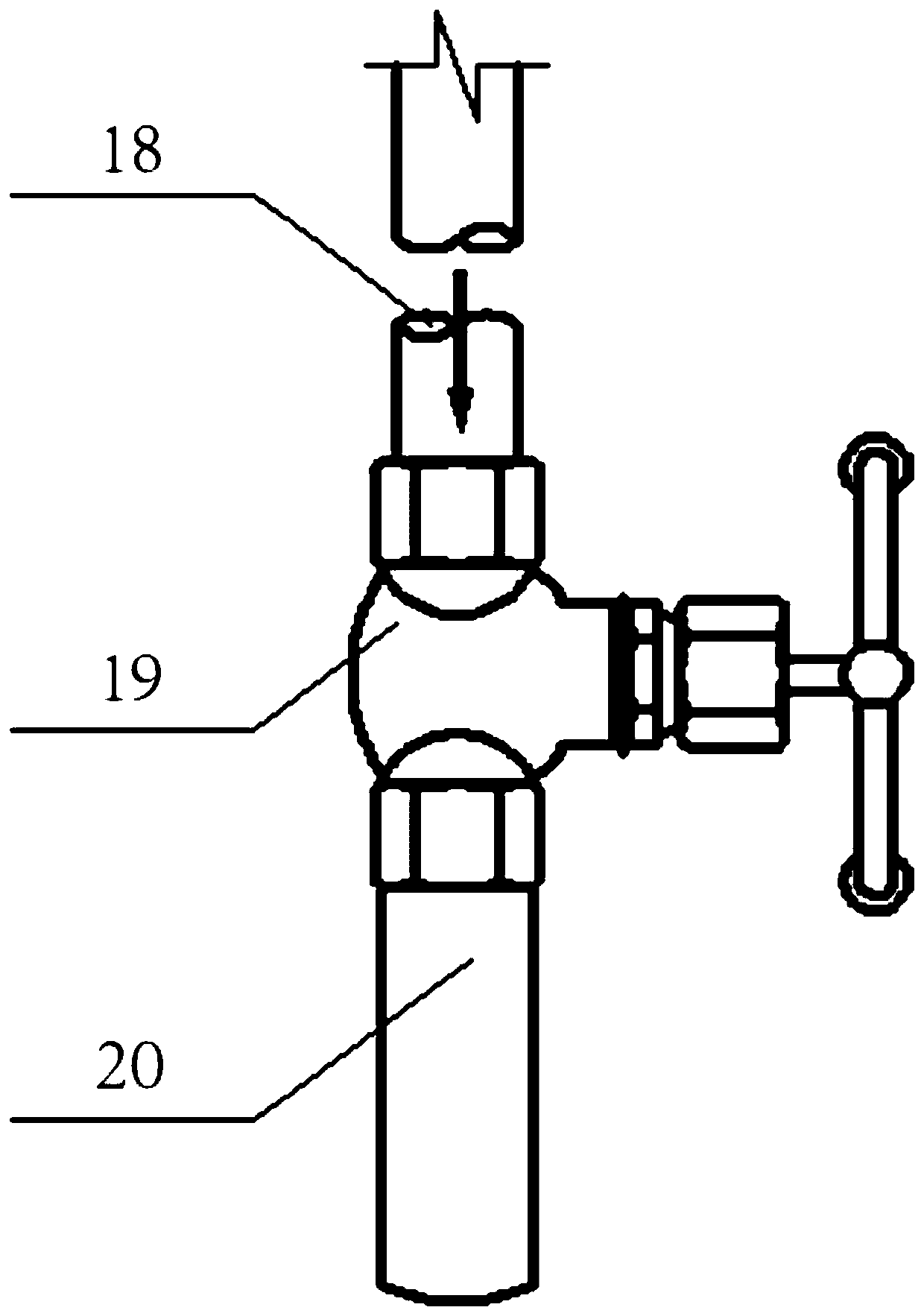 Heat efficiency lifting method for filling-storing type liquid filling rate-variable heat pipe and device