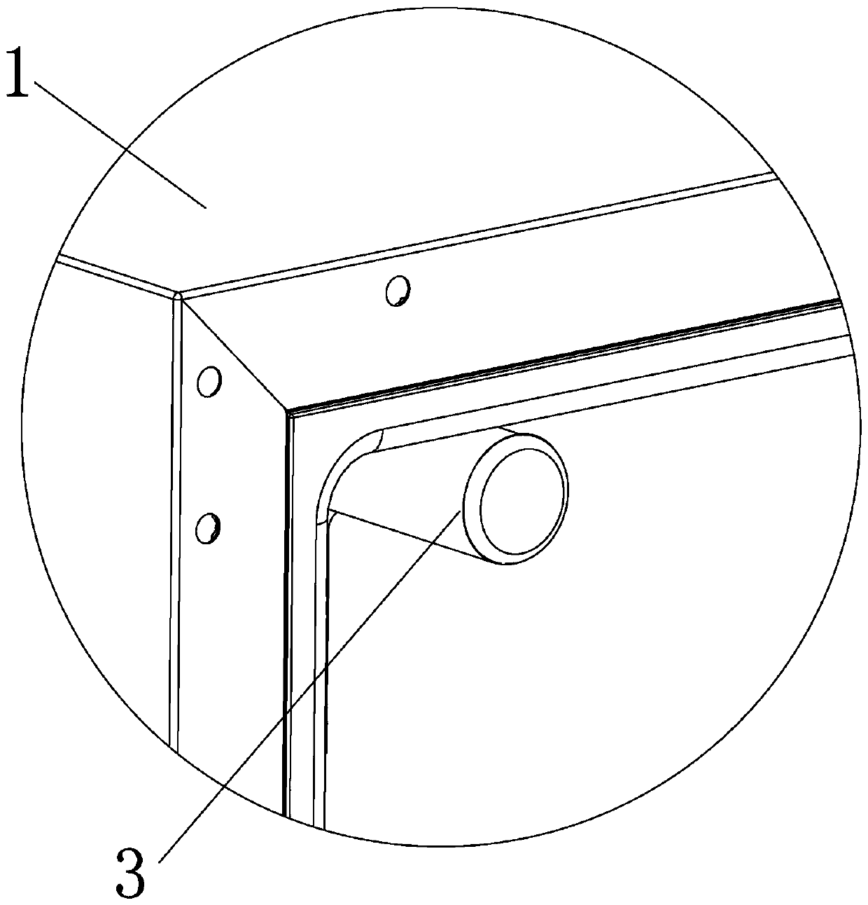 Red wine fresh-keeping cabinet with automatic door opening function