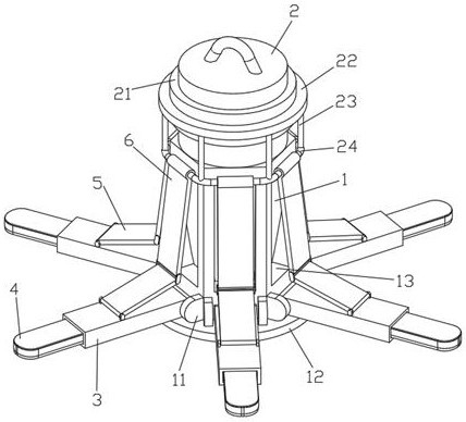 Pneumoperitoneum-free laparoscope abdominal wall suspension device for general surgery