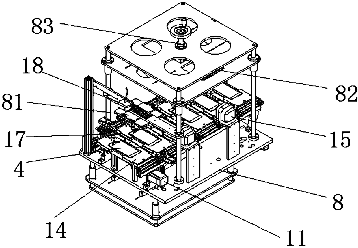 A fully automatic streamlined mobile phone online testing method and system thereof