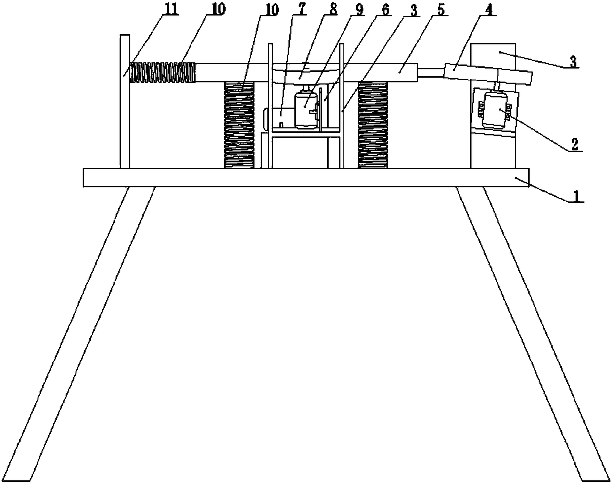 A Random Vibration Test Bench