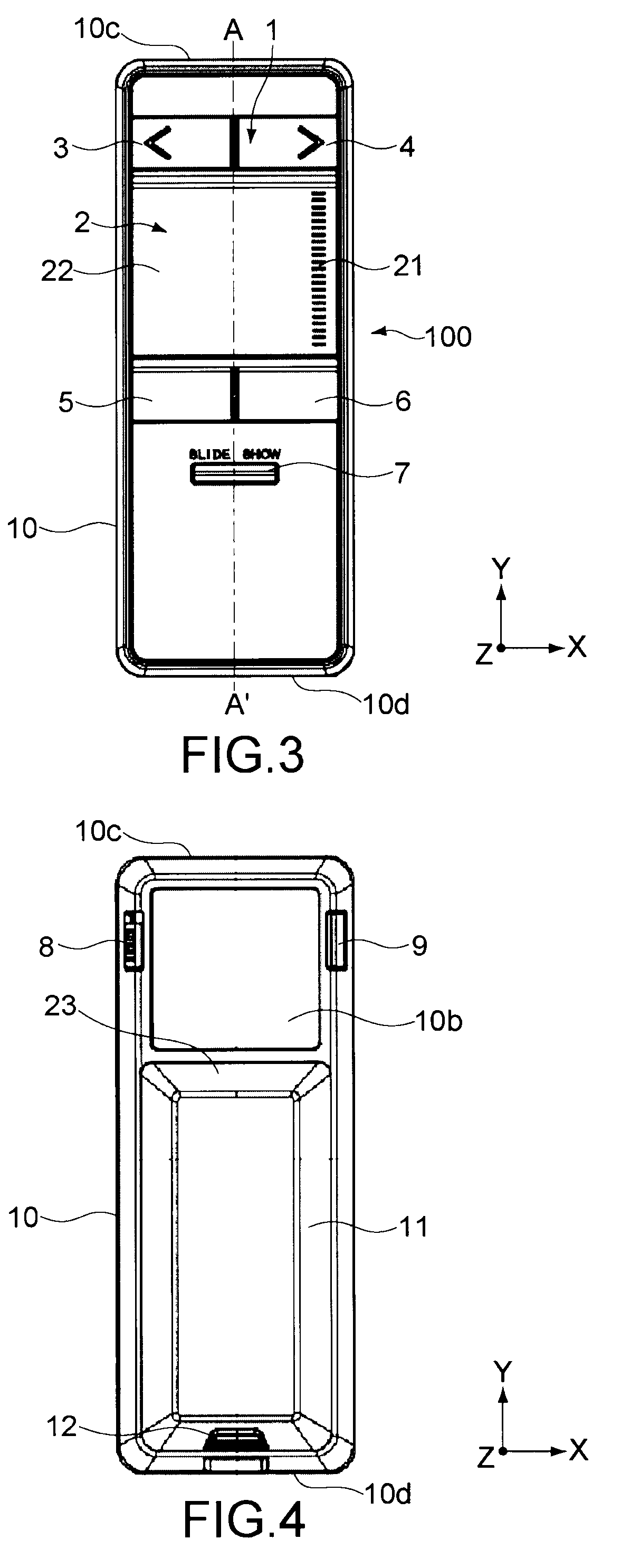 Portable electronic apparatus