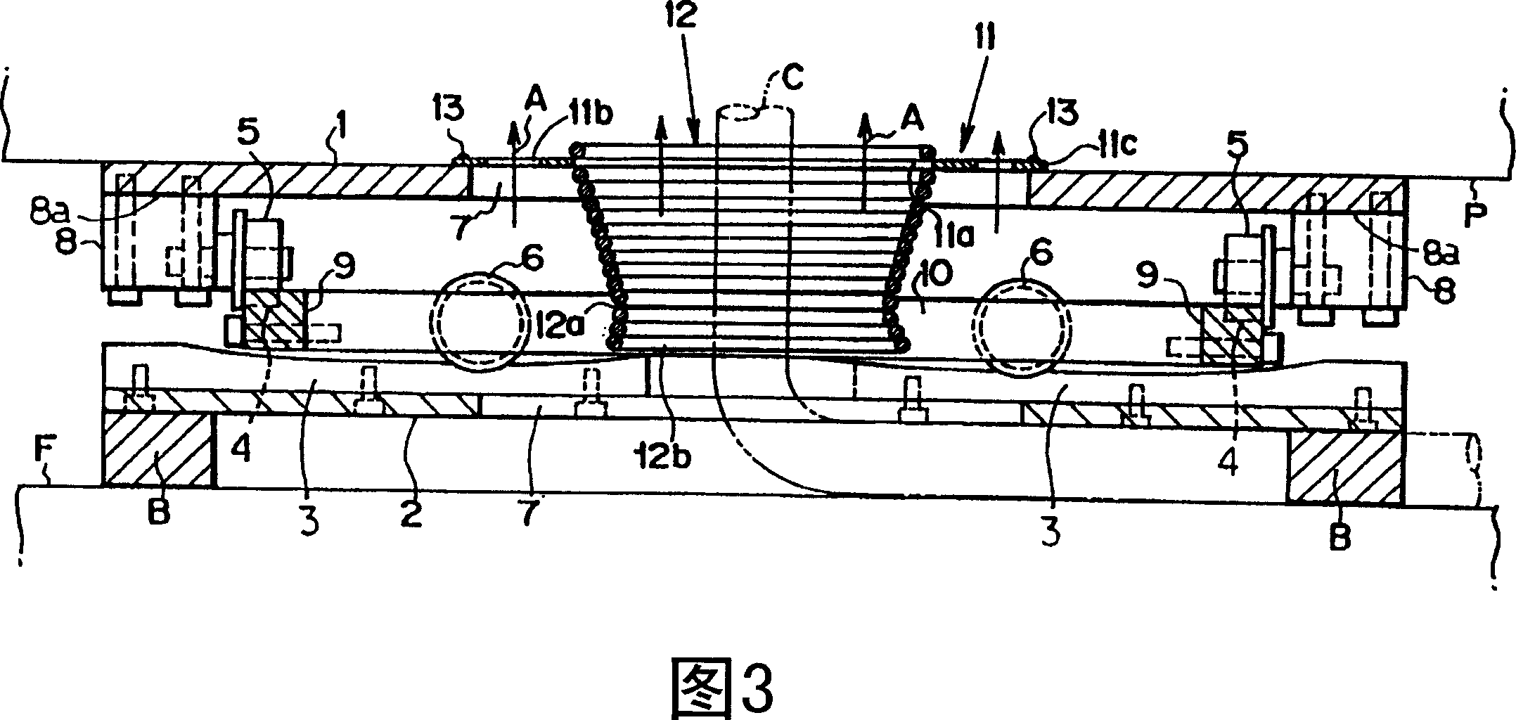 Shock damper and method for setting the shock damper