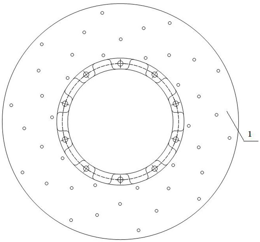 A kind of repairing method of automobile carbon ceramic brake disc