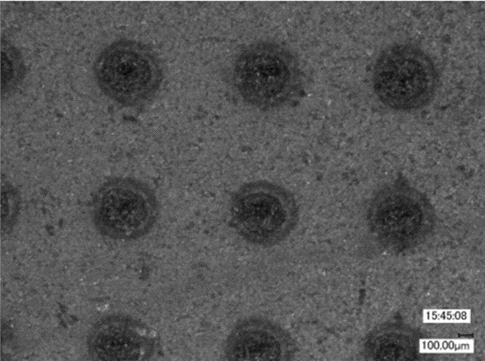 Surface texture of an ultrasonic motor rotor and its preparation method