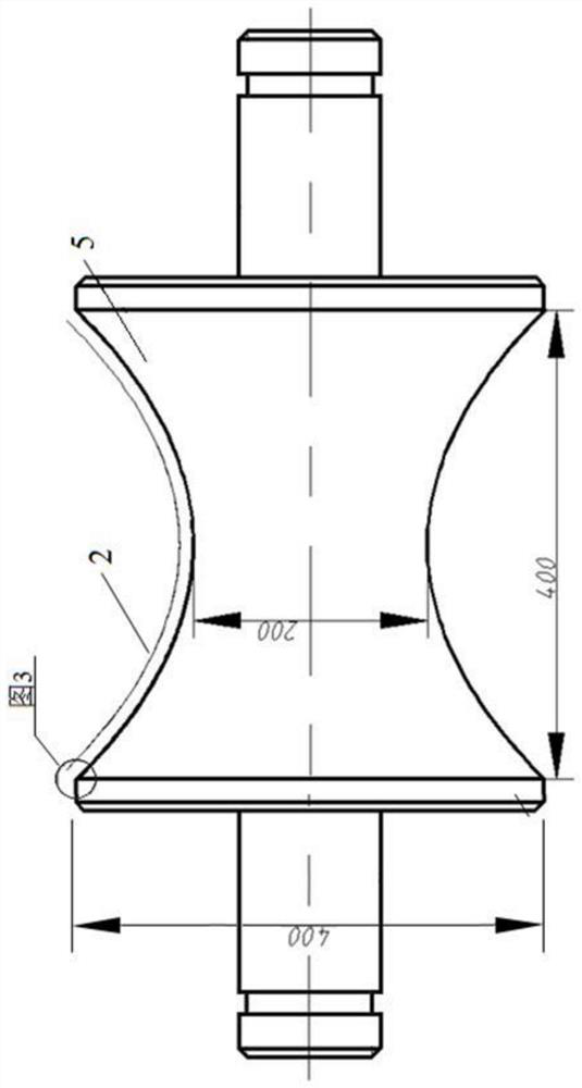 A method of ultra-high-speed laser cladding complex curved surface of revolution