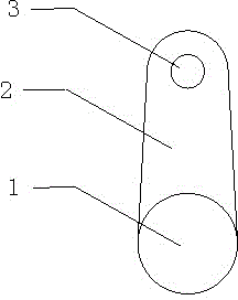 Large angle belt special lifting device