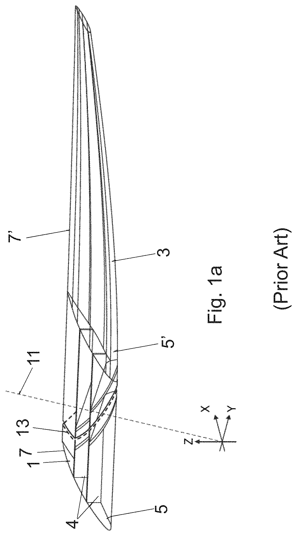 Moveable wing tip device, an outer end of a wing, and interface therebetween