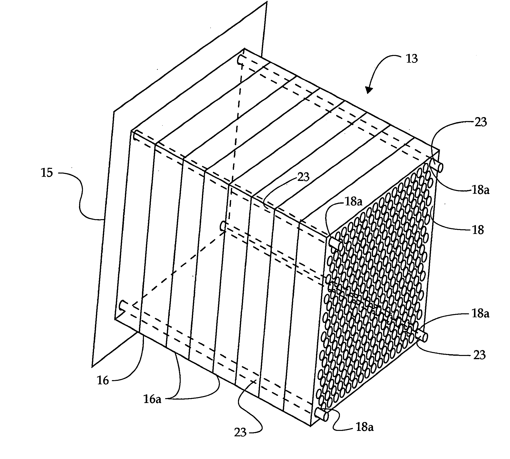 Machine housing component with acoustic media grille and method of attenuating machine noise