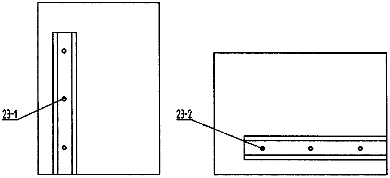 Cutting and collecting device for automobile air conditioner filter elements