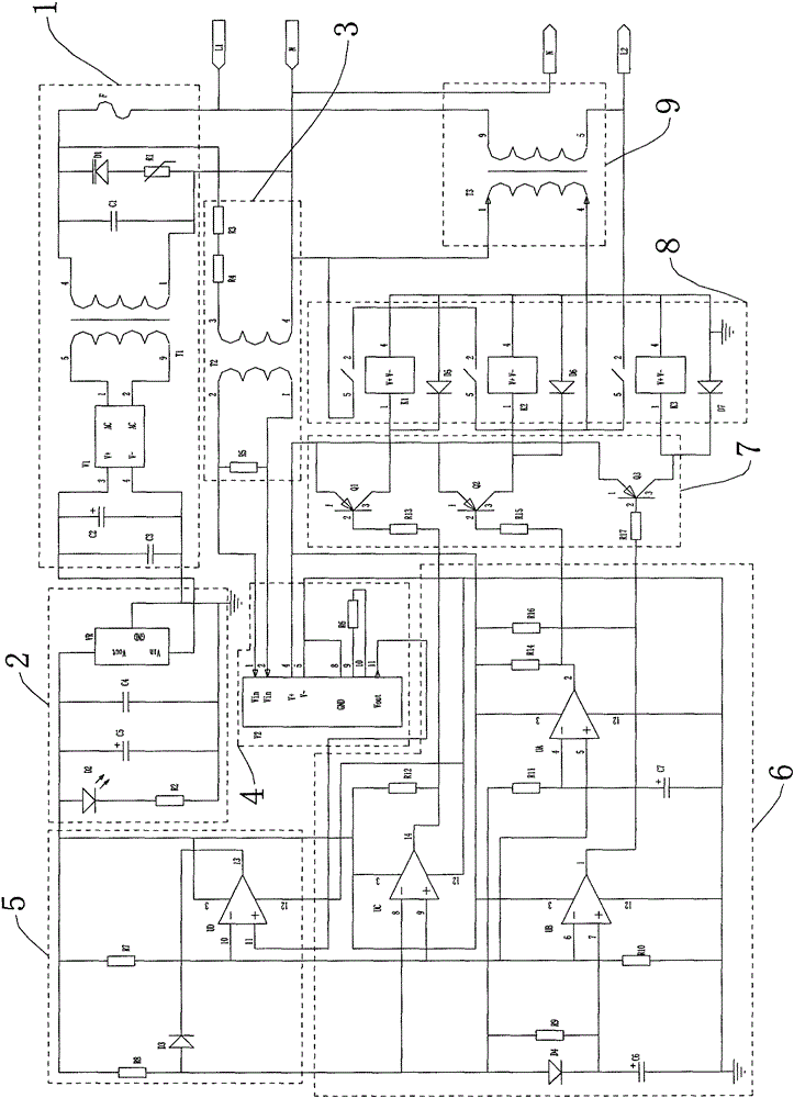 Single-lamp voltage compensation device of high-intensity discharge lamp