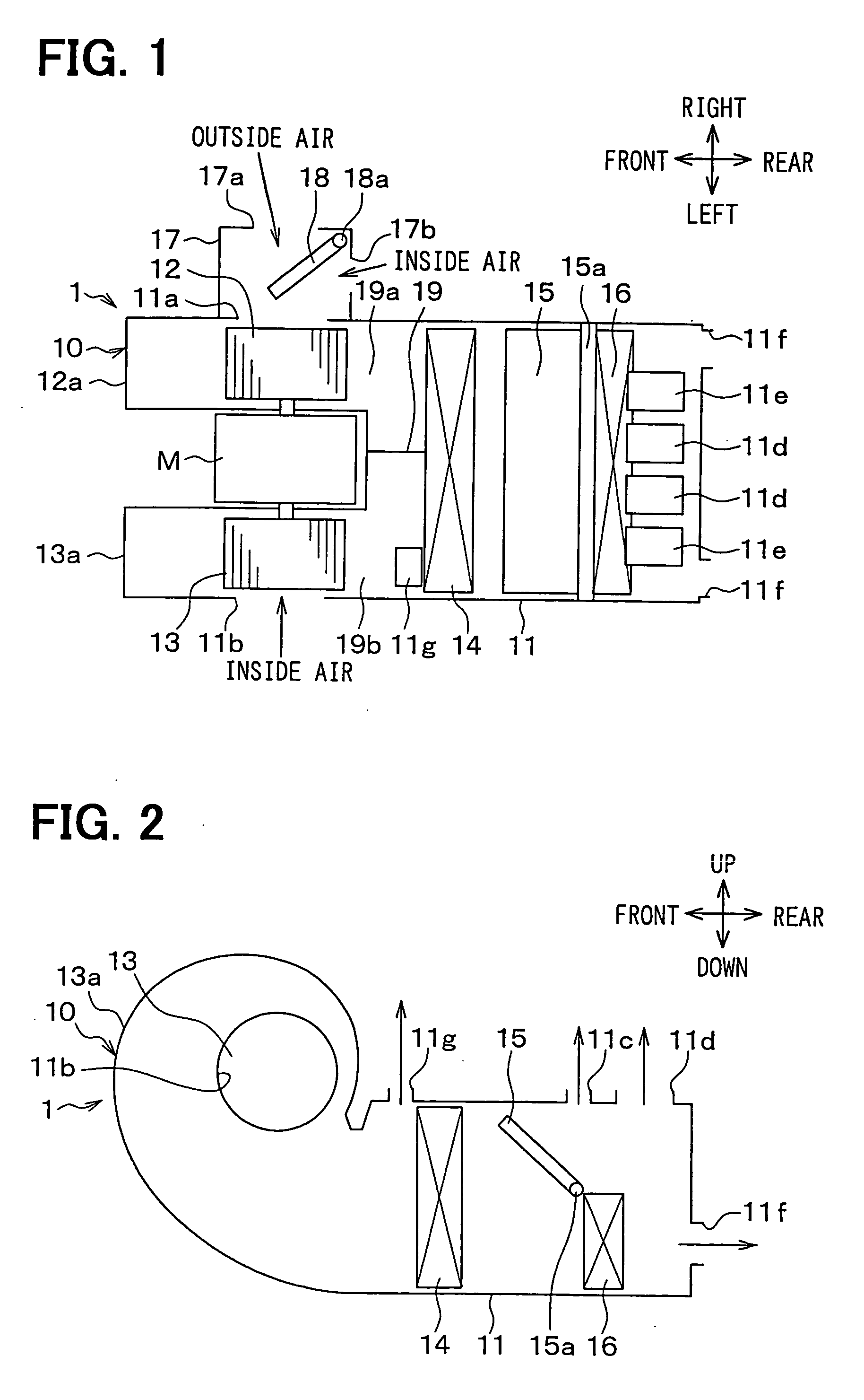 Cooling structure for cooling vehicle electronic unit