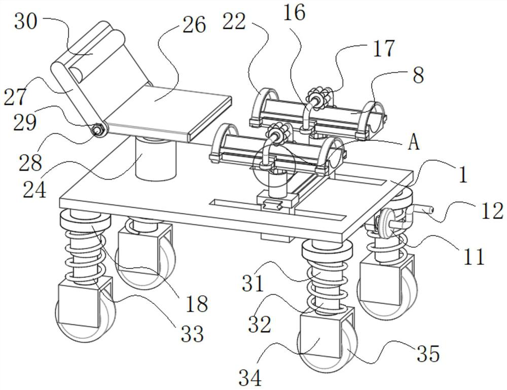 Taekwondo exercise leg pressing device with leg fixing device