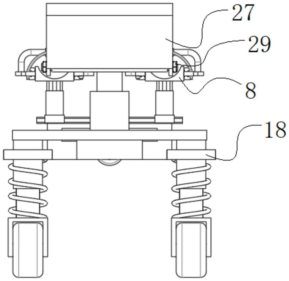 Taekwondo exercise leg pressing device with leg fixing device