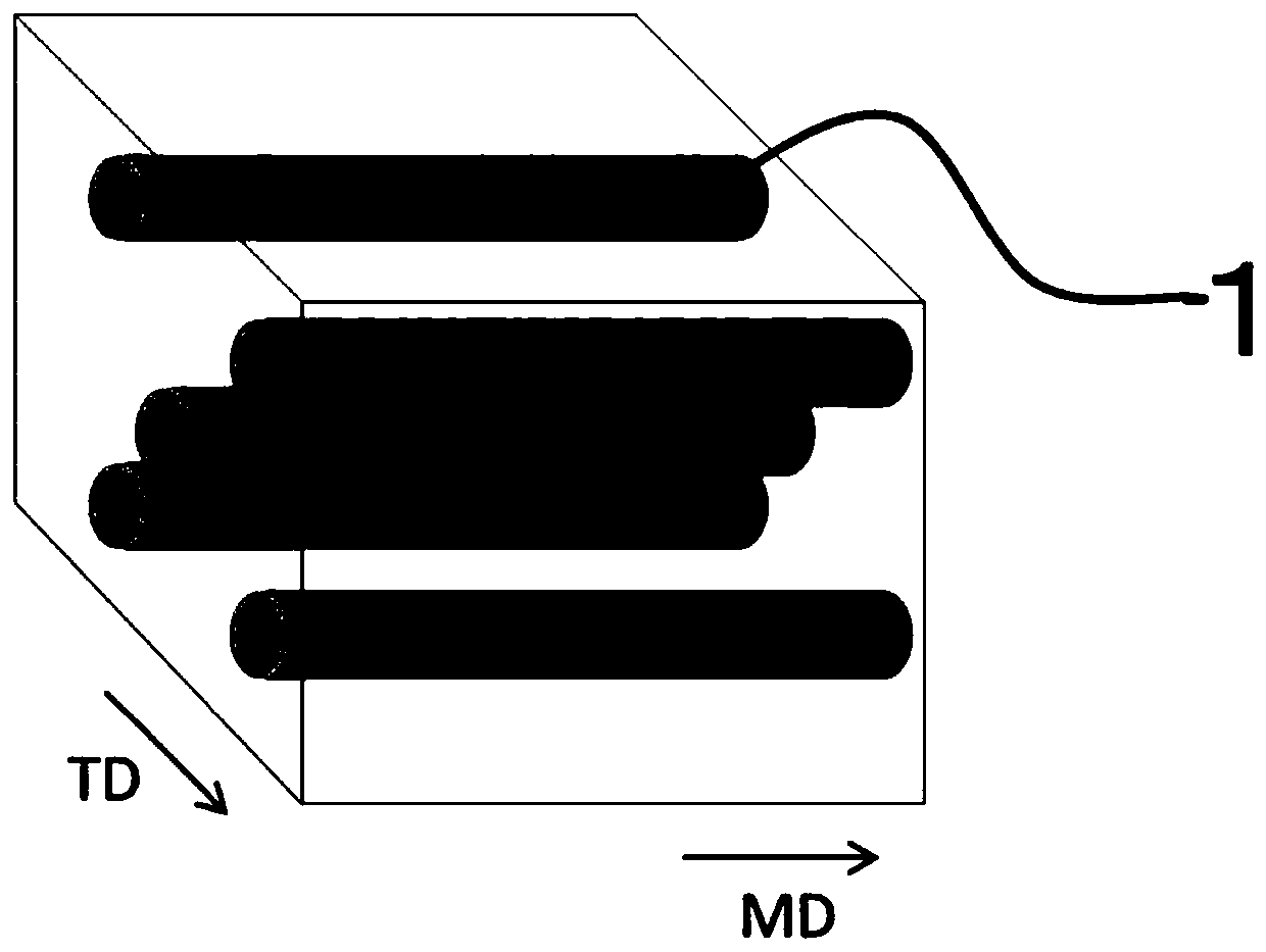 Easily-torn film, multilayer film, packaging material, and container