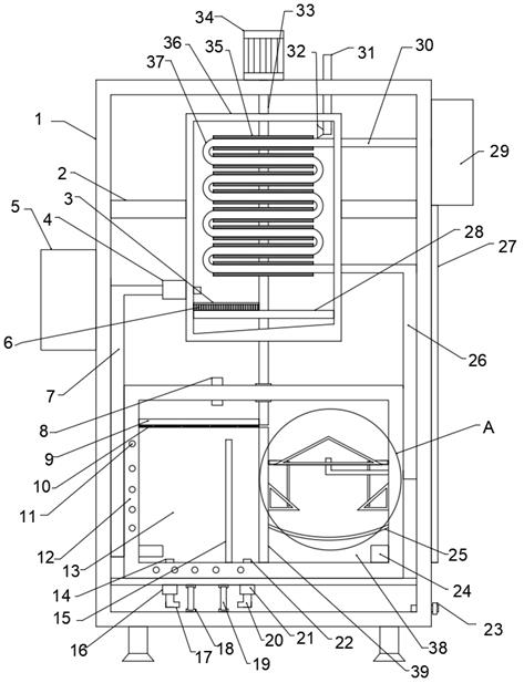 Oil mist purification system adopting multi-stage filtering mechanism