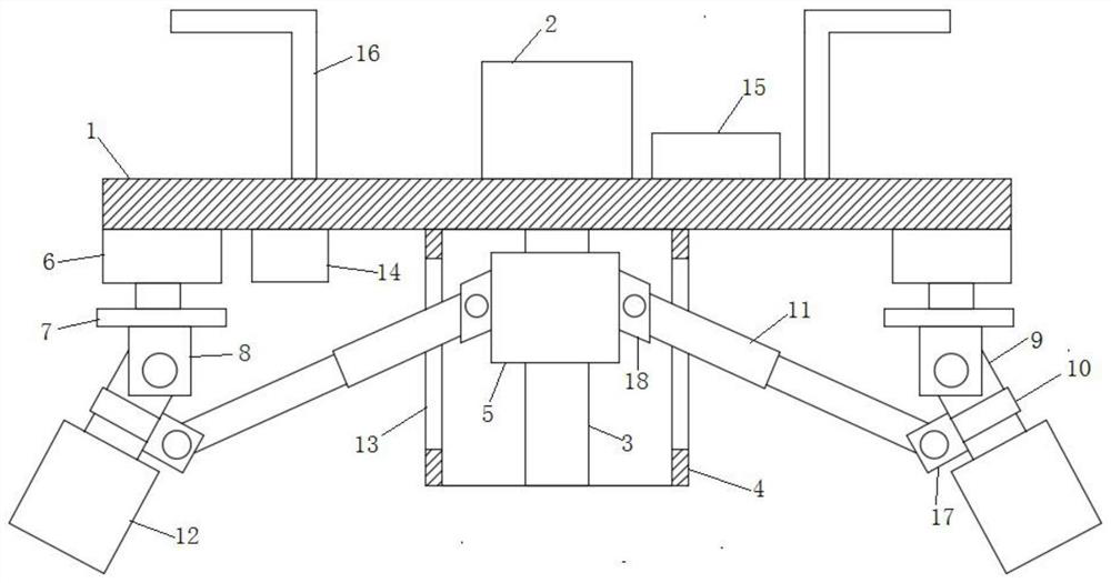 LED lamp capable of automatically adjusting angle