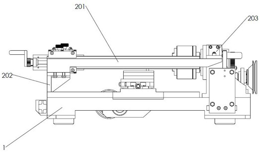 Testing device and method for inspecting bearing