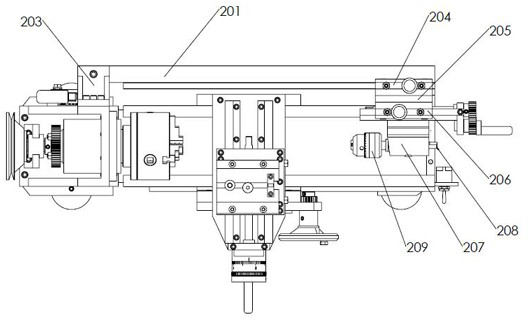 Testing device and method for inspecting bearing