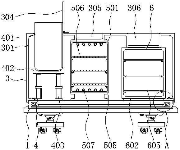 Wheel type convenient-to-move medical assistance robot