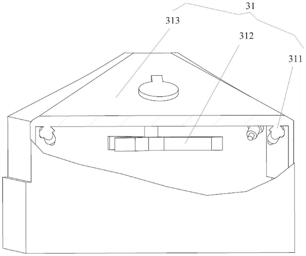 Citrus seedling microwave heating sterilization device