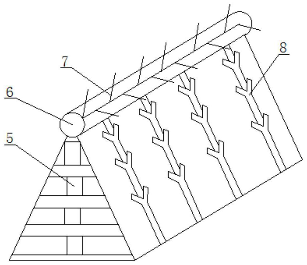 A device for cleaning the inner side of the extrusion ring of a mixer