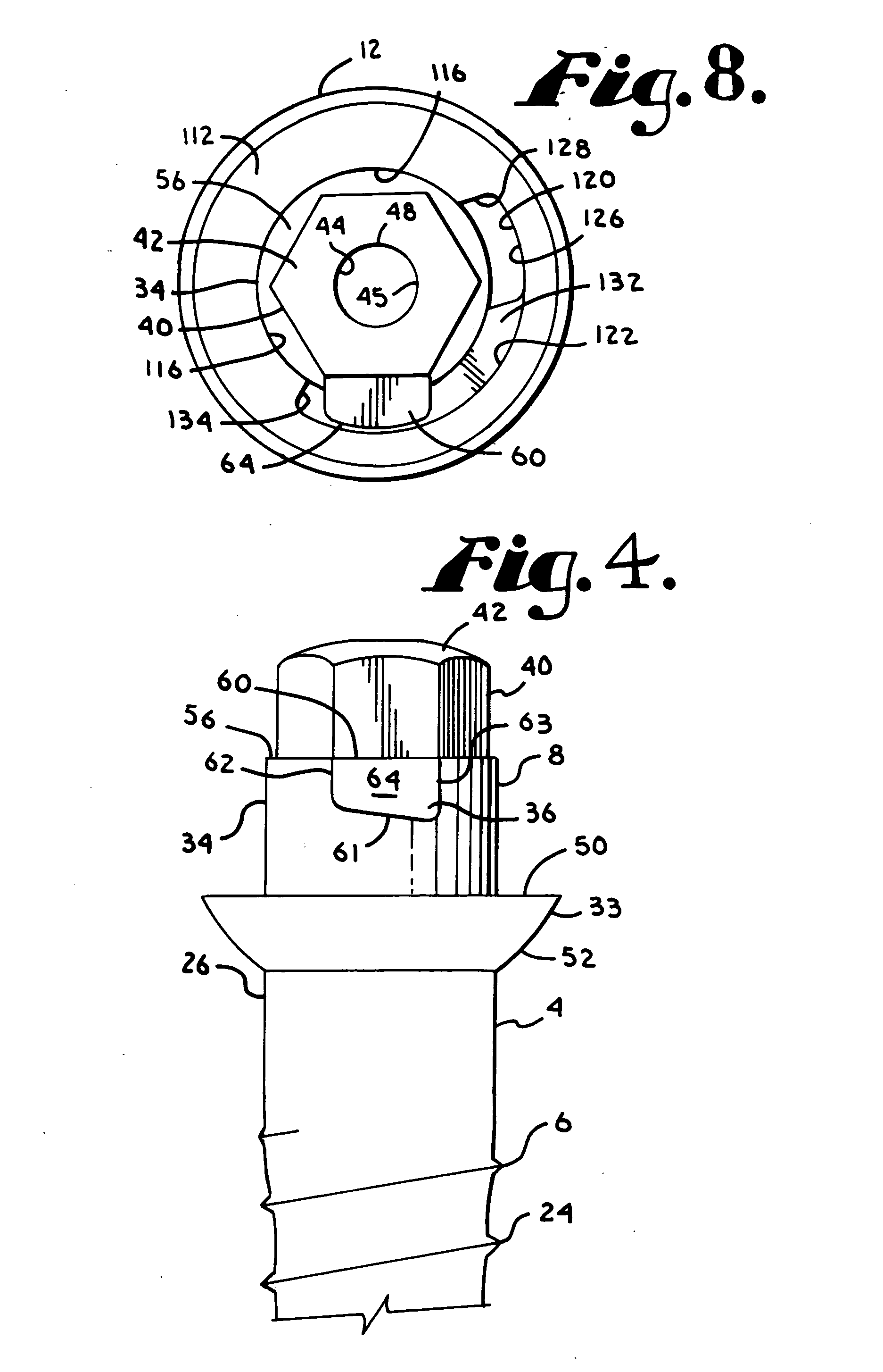 Polyaxial bone screw with cam capture